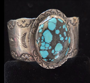 Cherokee turquoise ring