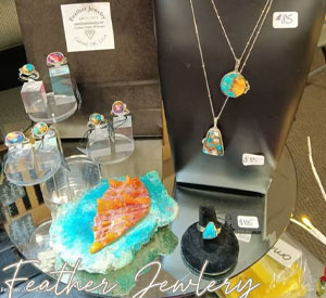 Three jewelry pieces